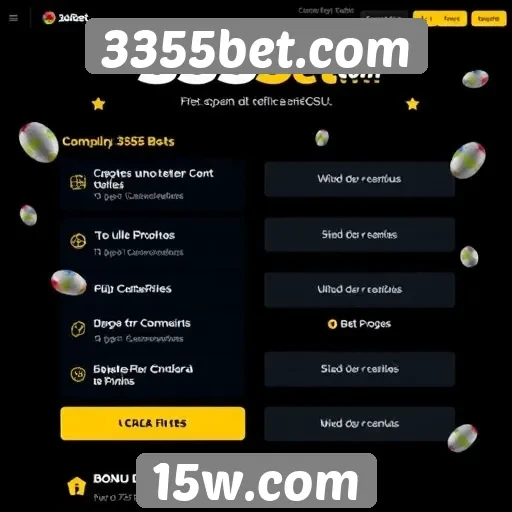 Vantagens de bônus e promoções na 3355bet.com